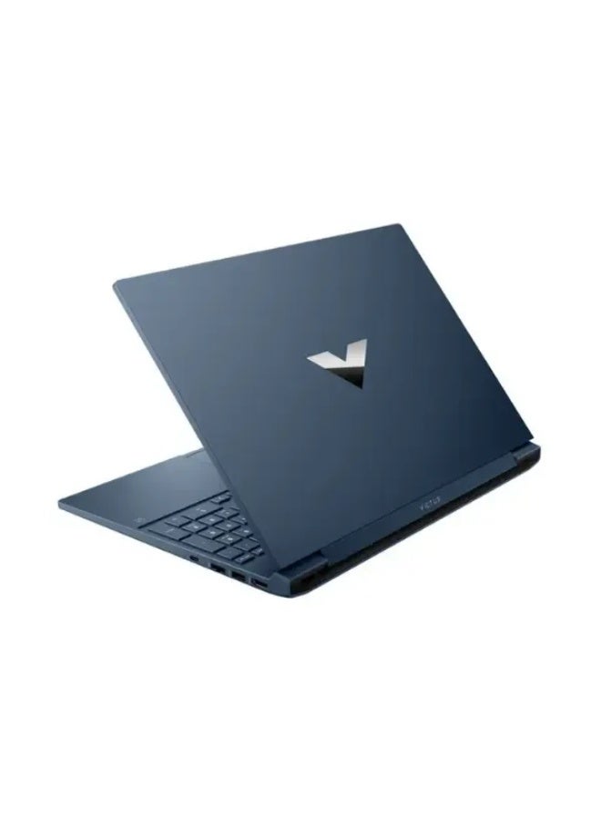 HP Victus 15 Gaming Laptop Intel Core i5 13420H RTX 3050 6GB 8GB RAM 512GB SSD 15.6 FHD 144Hz Blue 70WH Battery Gaming Creator Student Laptop Best Performance Deal Fast Powerful Smooth Ultra English/Arabic blue
