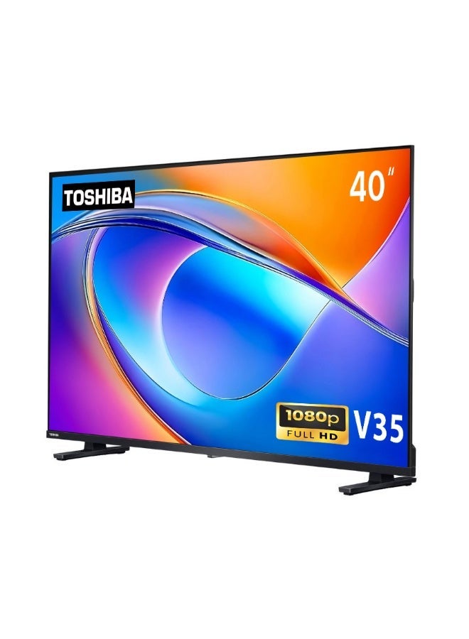 Toshiba 40" HD Smart LED TV - 40V35RP | REGZA Engine & VIDAA OS 40V35RP black