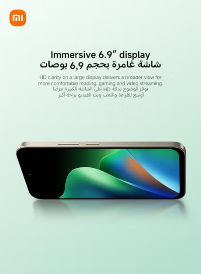 Redmi 17 Dual SIM Deep Blue 6GB RAM 256GB 4G With Free Xiaomi Power Bank Lite 10,000 mAh 22.5W Fast Charging (Color of Gift May Vary)