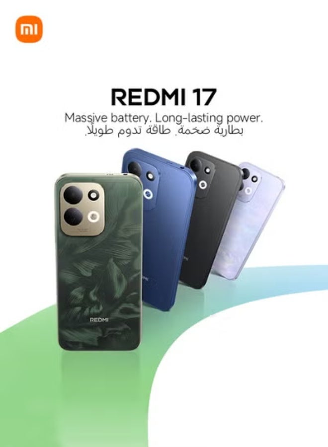 Redmi 17 Dual SIM Deep Blue 6GB RAM 256GB 4G With Free Xiaomi Power Bank Lite 10,000 mAh 22.5W Fast Charging (Color of Gift May Vary)