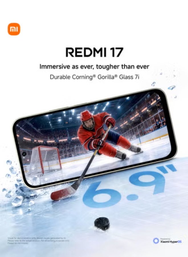 Redmi 17 Dual SIM Oak Green 6GB RAM 256GB 4G - Middle East Version