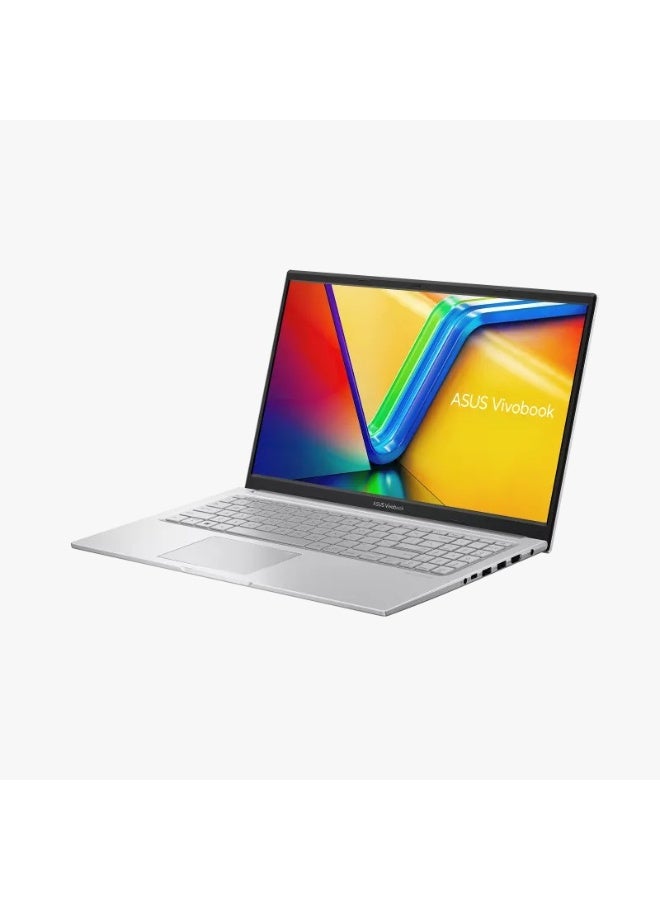 LAPTOP ASUS Vivobook X1504MA-BQ853W  CORE 3 304 RAM 8GB HD 512GB SSD Intel Graphics 15.6  FHD 1920X1080 Wide View Chiclet Keyboard with Num-key win 90NB17I2-M00H70 Cool Silver