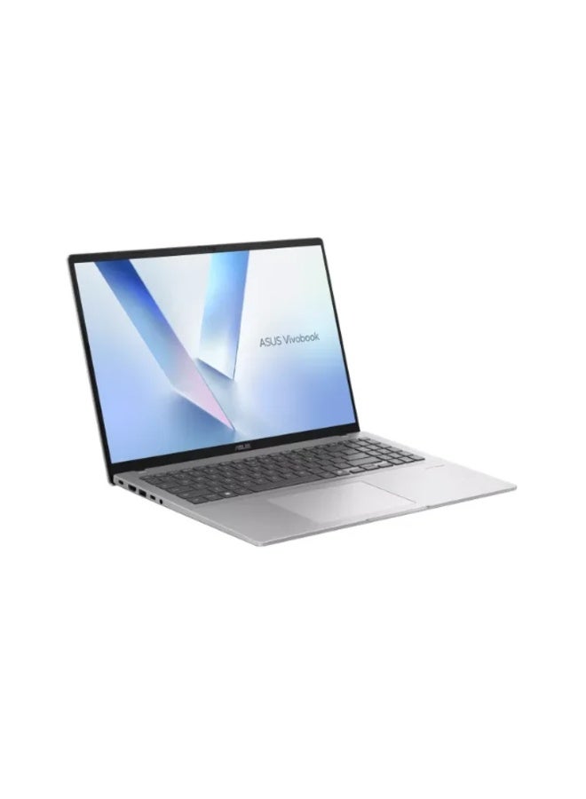 Asus Vivobook 16 M1607KA-MB155W Laptop, AMD Ryzen AI 5 330, 16GB DDR5 RAM, 512GB NVMe SSD, 16-inch 1920 x 1200 60Hz WUXGA Display , Windows 11 Home, Cool Silver Cool Silver