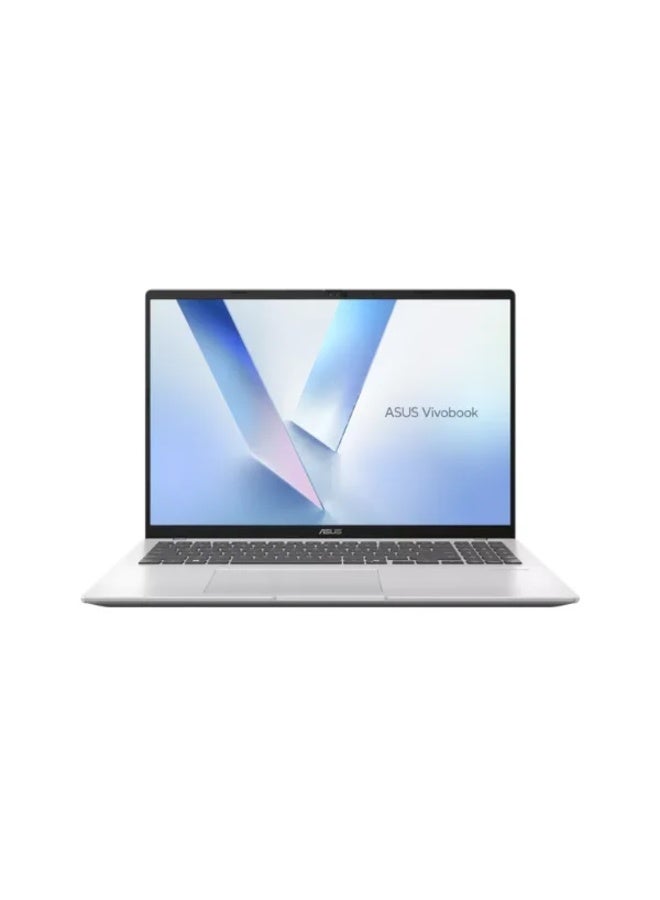Asus Vivobook 16 M1607KA-MB155W Laptop, AMD Ryzen AI 5 330, 16GB DDR5 RAM, 512GB NVMe SSD, 16-inch 1920 x 1200 60Hz WUXGA Display , Windows 11 Home, Cool Silver Cool Silver