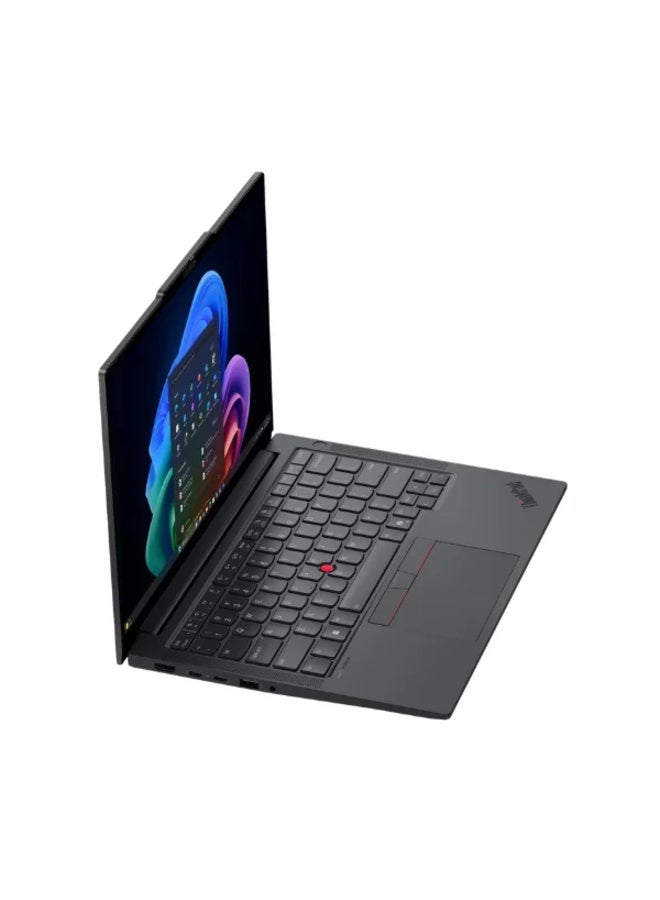 Lenovo ThinkPad E14 Gen 7 Business Laptop Intel Core Ultra 7 258V 512GB SSD 32GB LPDDR5X Ram Intel Arc Graphics 140V  14" WUXGA (1920x1200) IPS 300nits Anti-glare, 45% NTSC, 60Hz - DOS - Black - 21U20032GR English black