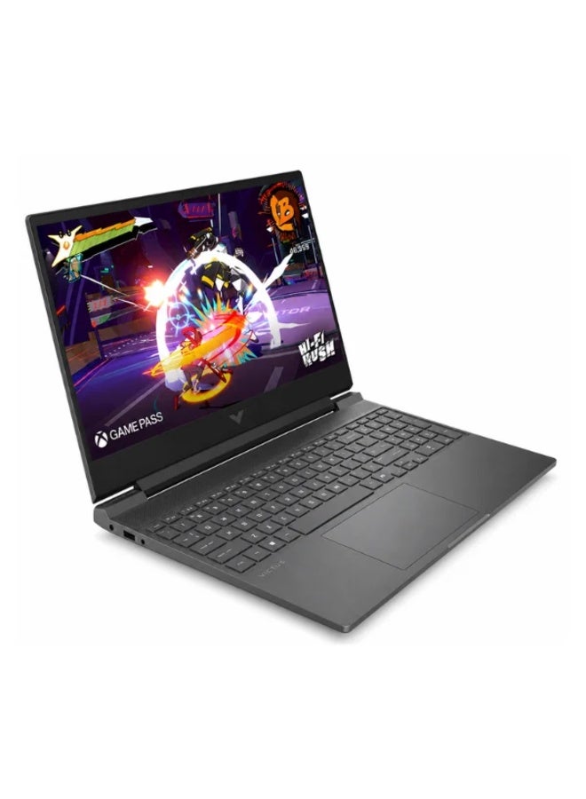 HP Victus 15-fa2025nia Gaming Laptop Intel Core i5-13420H 512GB SSD 8GB DDR4 Ram Nvidia GeForce RTX 2050  4 GB GDDR6 15.6" Inch FHD, 144 Hz, IPS, micro-edge, antiglare, 300 nits, 62.5% sRGB (1920 x 1080) - DOS - Mica Silver English Mica Silver