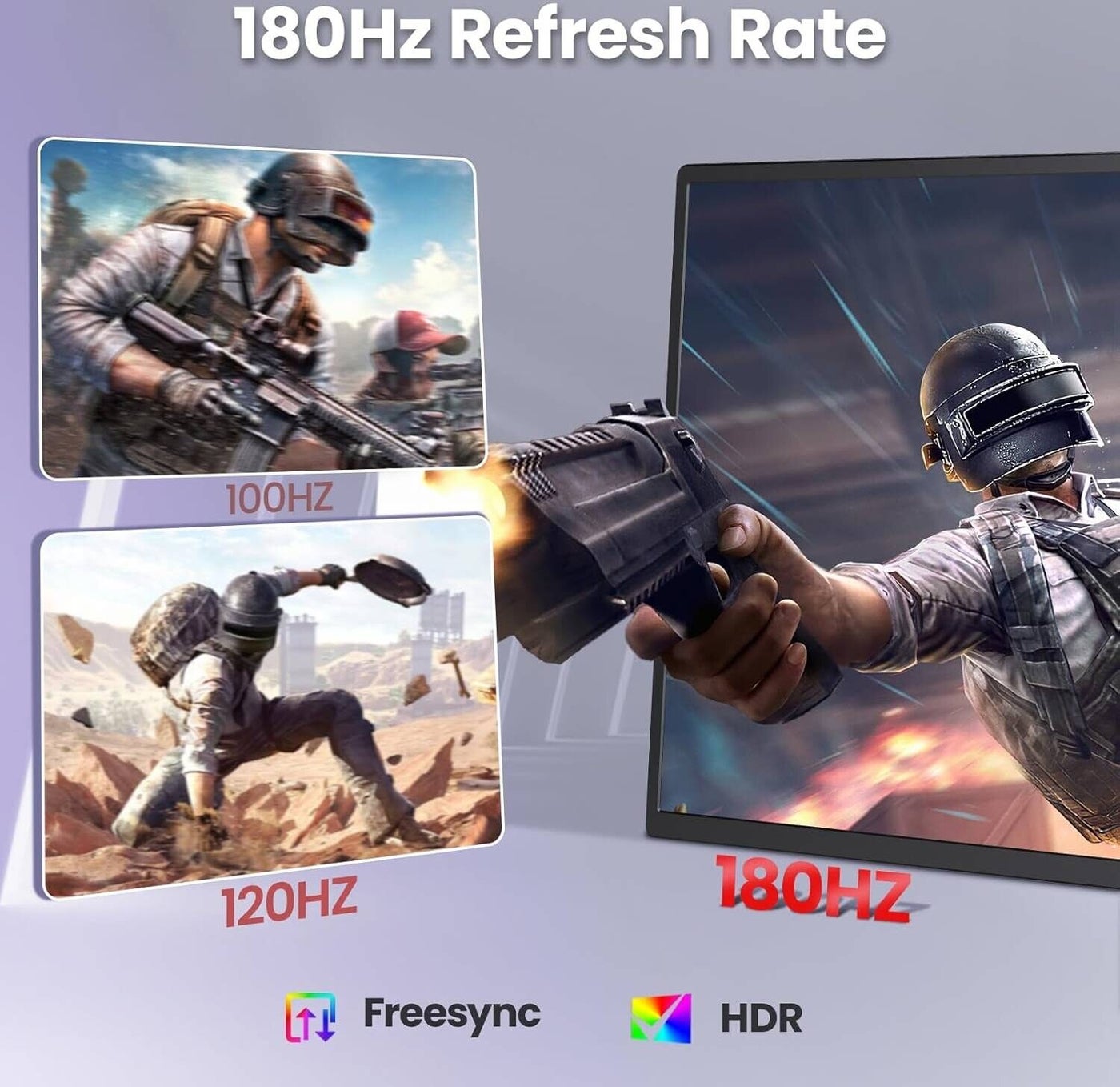 D1 23.8-Inch 2.5K QHD 180Hz IPS Portable Monitor