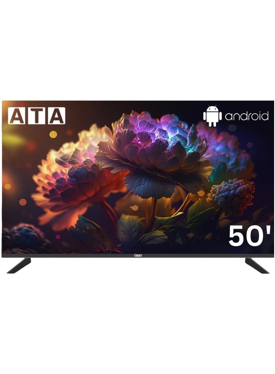 50" Smart TV Frameless 4K