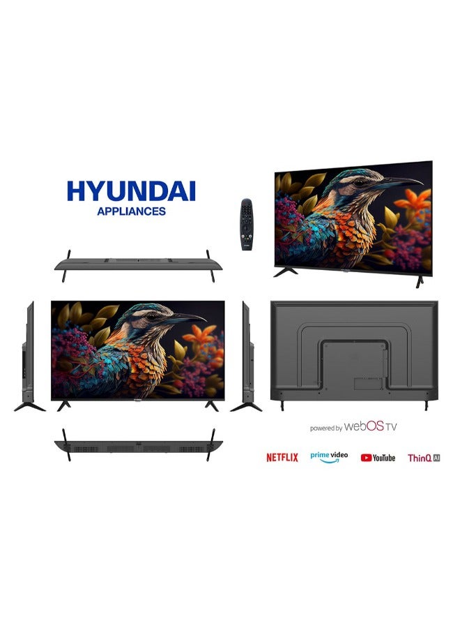 Smart LED TV 55 inch UHD 4K webOS Frameless