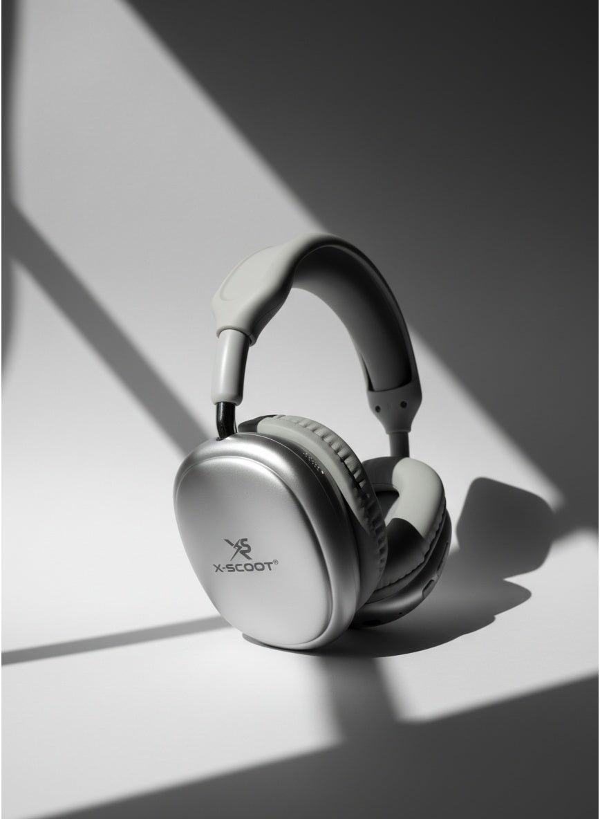 XS-655 Wireless Bluetooth Headphones, 40mm Deep Bass Drivers, Hands-Free Calls, TF Card & 3.5mm AUX, Extra Soft Cushions, 24H Playtime, USB-C Charging