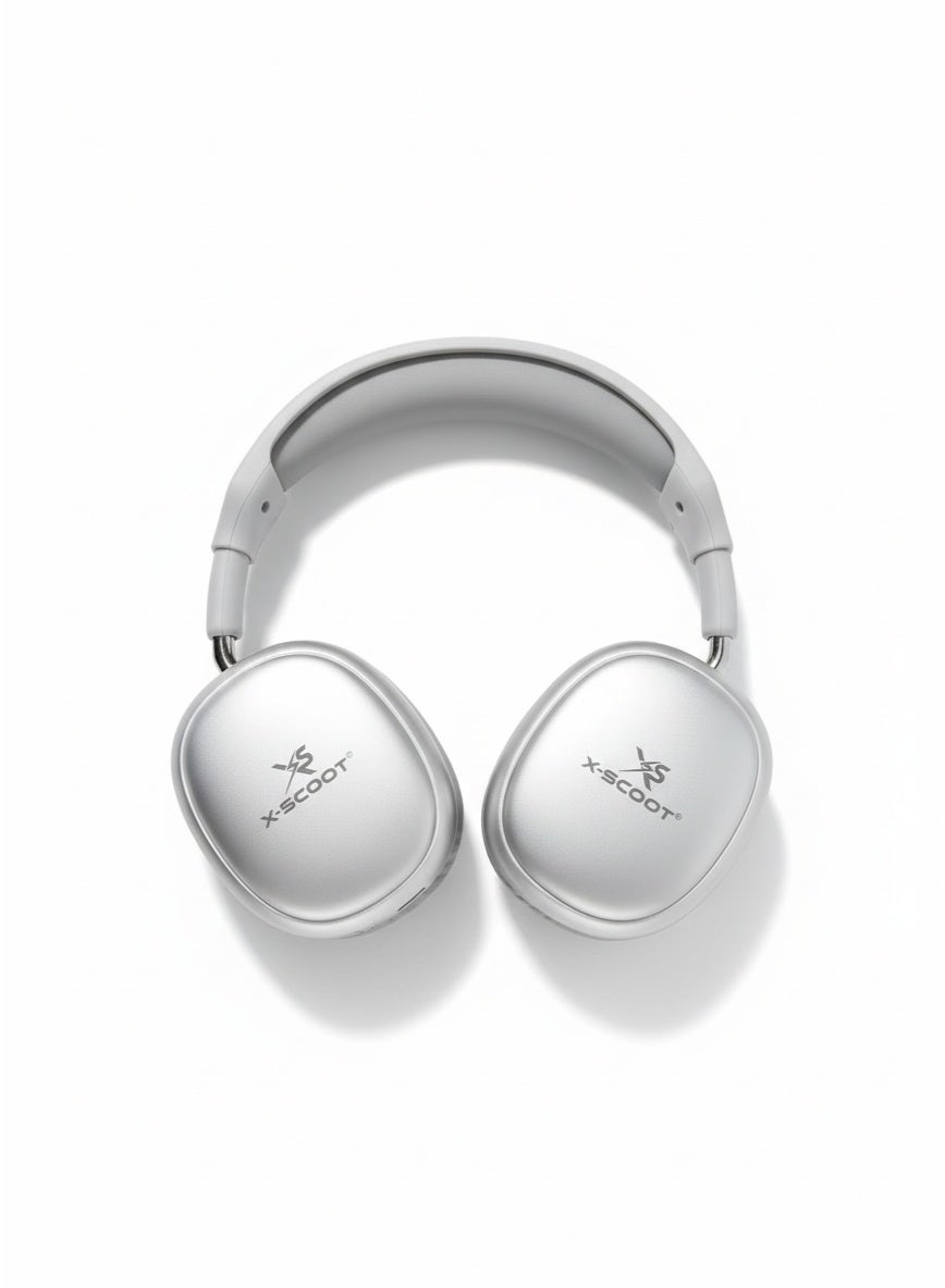 XS-655 Wireless Bluetooth Headphones, 40mm Deep Bass Drivers, Hands-Free Calls, TF Card & 3.5mm AUX, Extra Soft Cushions, 24H Playtime, USB-C Charging