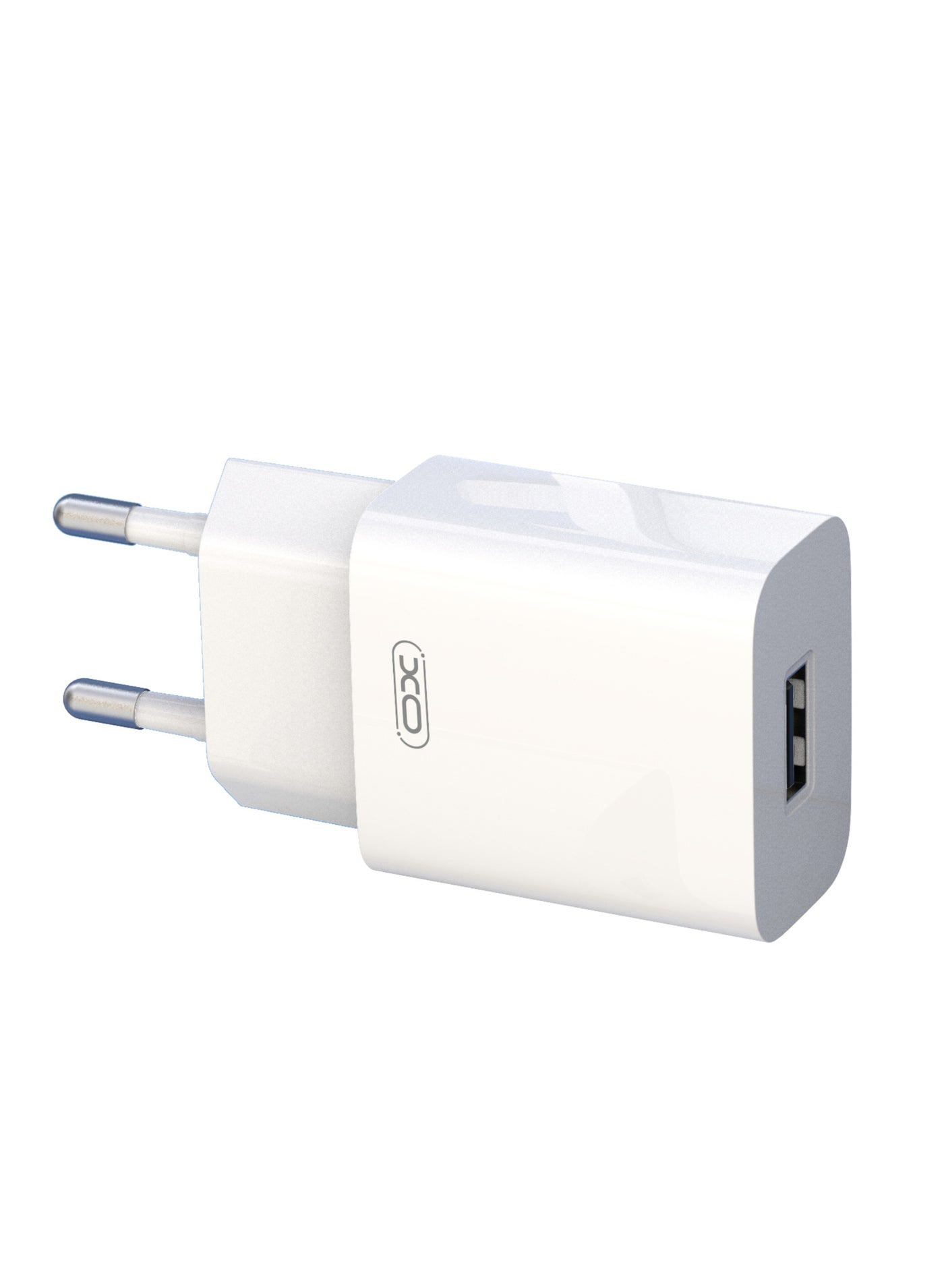 XO L99 Single USB Type-A Wall Charger - White