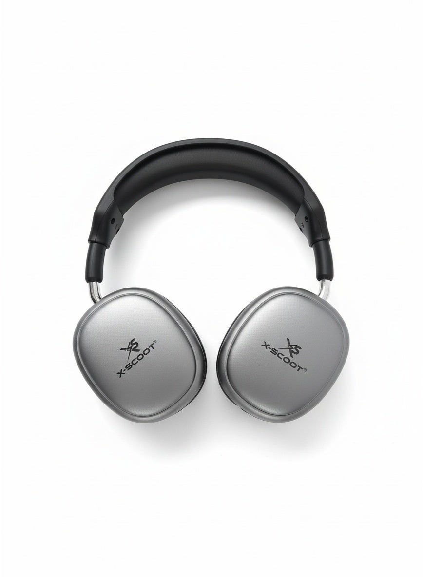 XS-655 Wireless Bluetooth Headphones, 40mm Deep Bass Drivers, Hands-Free Calls, TF Card & 3.5mm AUX, Extra Soft Cushions, 24H Playtime, USB-C Charging