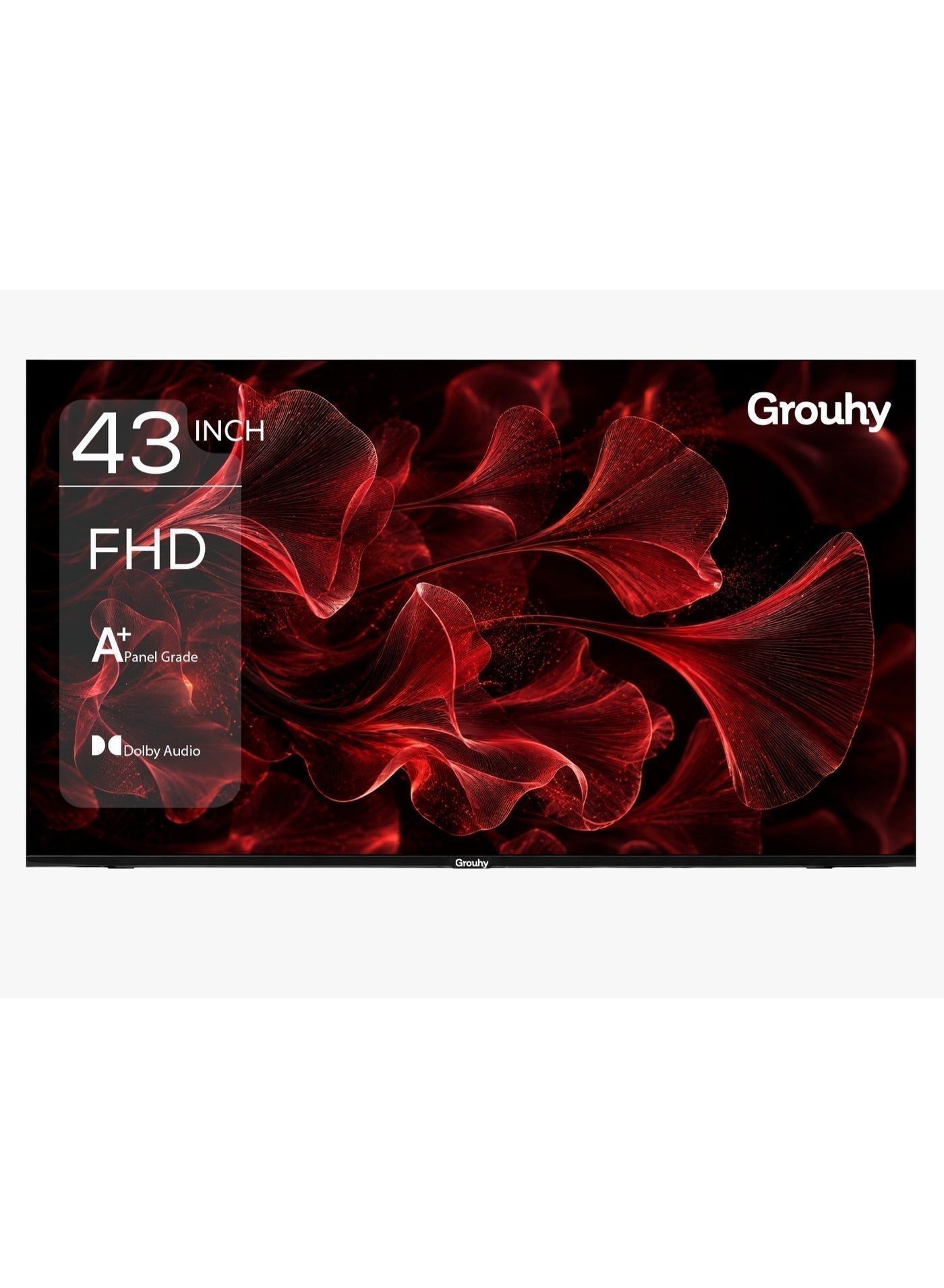 Grouhy 43 Inch FHD LED Frameless TV - GLD43NAV2