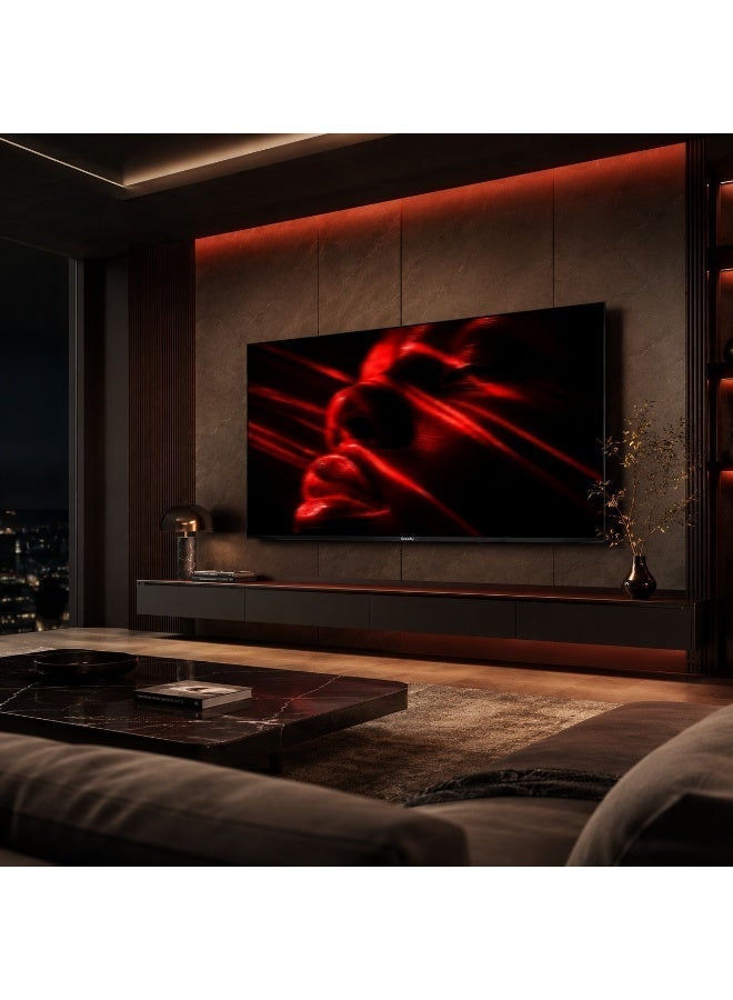 Grouhy 43 Inch FHD Smart LED TV Frameless With Built-in Receiver - GLD43SDV2