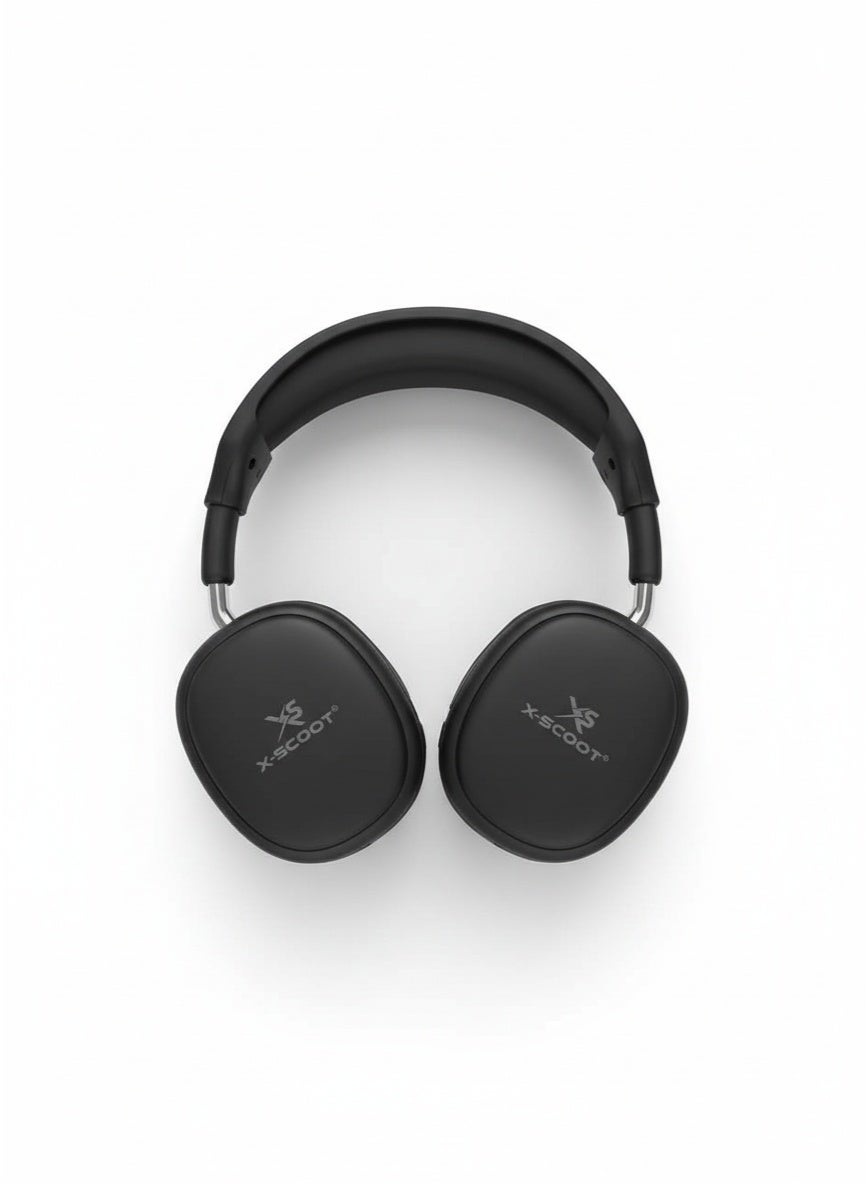XS-655 Wireless Bluetooth Headphones, 40mm Deep Bass Drivers, Hands-Free Calls, TF Card & 3.5mm AUX, Extra Soft Cushions, 24H Playtime, USB-C Charging