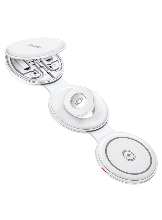 DS29 5 in 1 Foldable Wireless Charger for Phone / Watch / Earphone