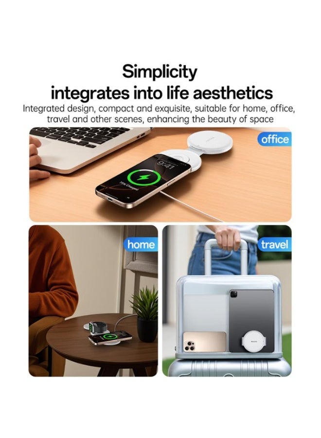 DS29 5 in 1 Foldable Wireless Charger for Phone / Watch / Earphone
