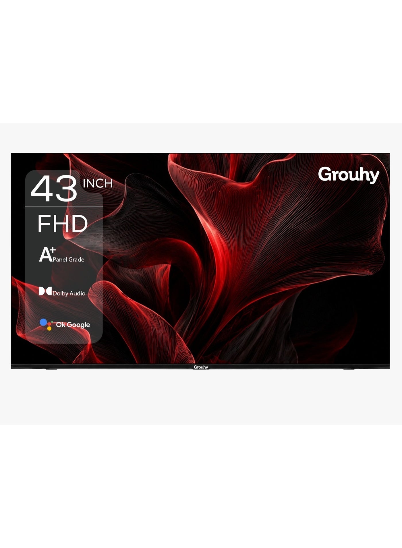 43 Inch Full HD LED Smart Frameless TV with Google TV and Magic Remote - GLD43SA.MGC