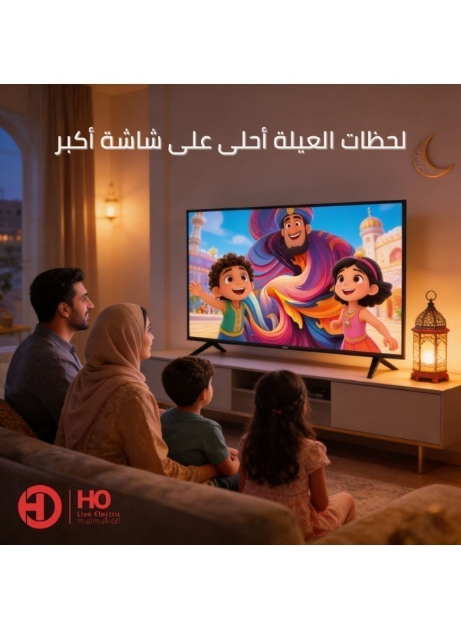 43-Inch Smart Android LED TV Full HD with Wi-Fi, HDMI, USB