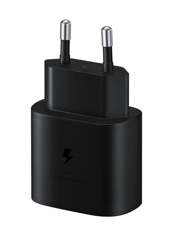 Super Fast Charging 45W PD Charger for Samsung Devices - Black