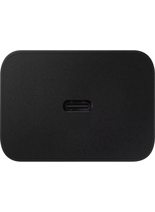 Super Fast Charging 45W PD Charger for Samsung Devices - Black