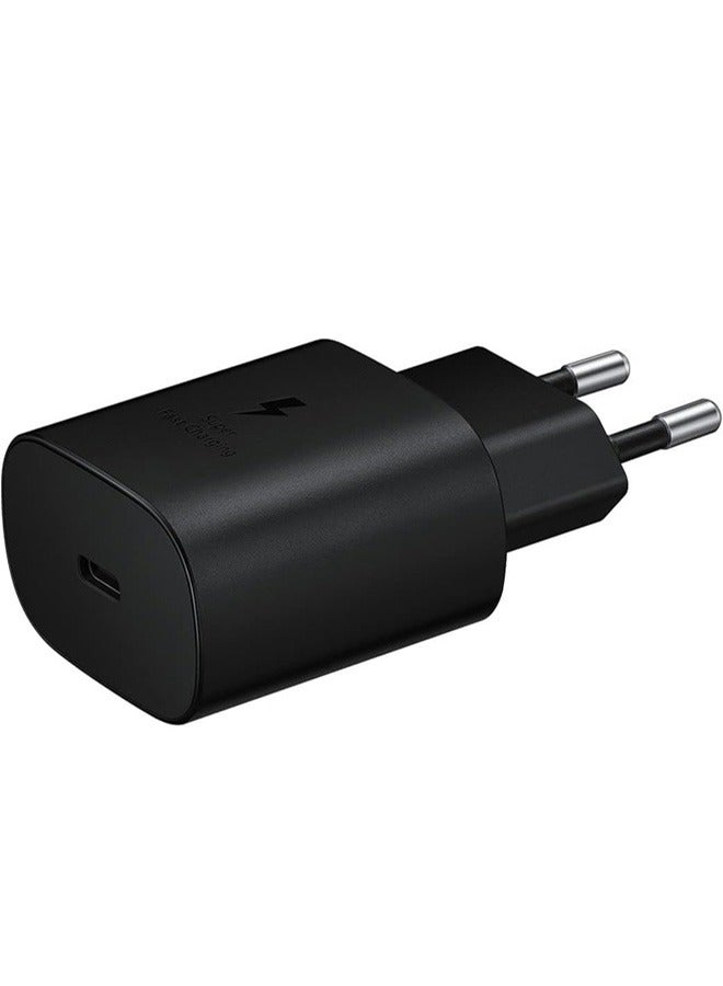 Super Fast Charging 45W PD Charger for Samsung Devices - Black
