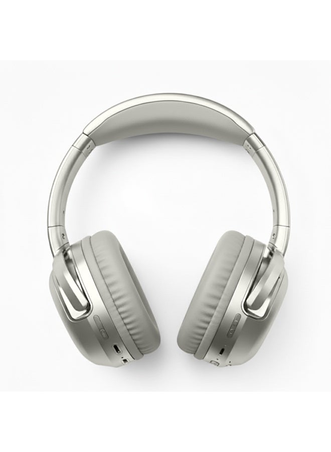 Wireless Foldable Headphones with Pure Bass Sound, Double Bass Effect, 24 Hours Playtime, Voice Assistant Ready, Hi-Res Audio, HD Mic for Hands Free Calls, TF Card Support & Ergonomic Comfortable,IMAGE MAY VARY
