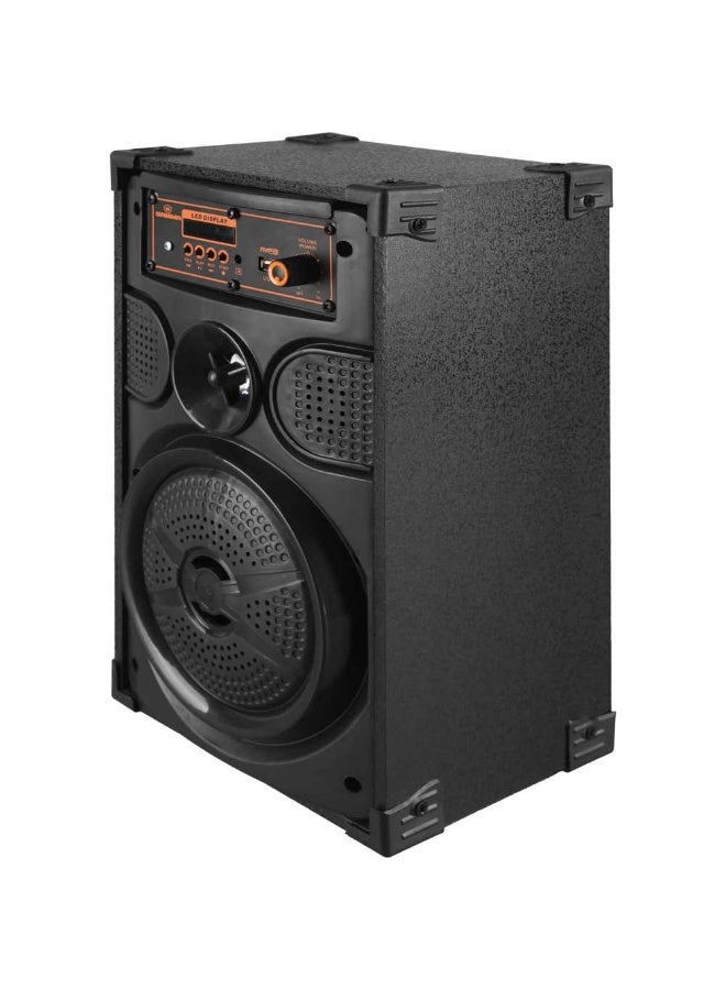Gamma GT-490 Bluetooth Subwoofer Speaker, 20W, Remote Control, 43×20×16 cm, Black