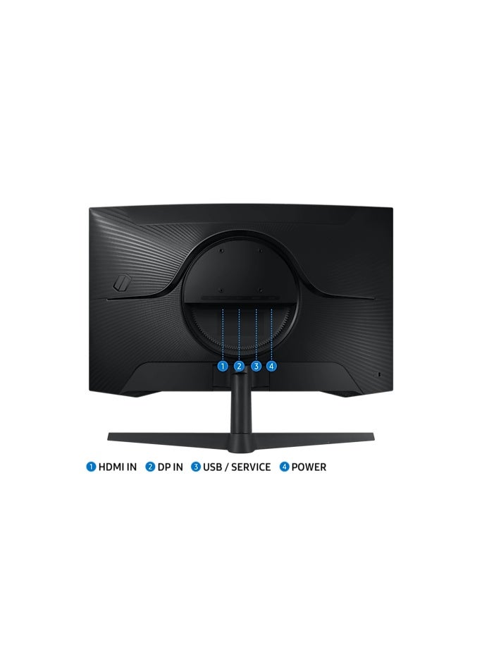 Monitor SAMSUNG – Odyssey G5 G55C QHD 27-inch 165Hz curved gaming monitor LS27CG552EMXEG