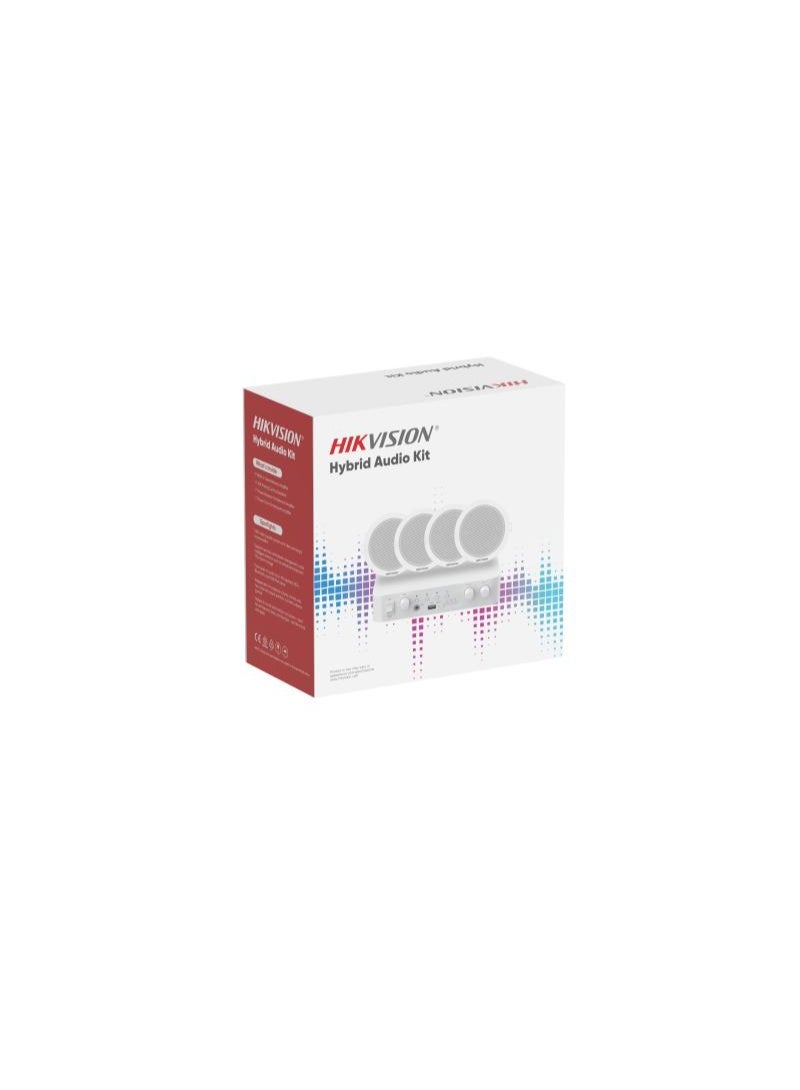 Hybrid Audio Kit with 80W Network Amplifier and 4* 6W Ceiling Speakers