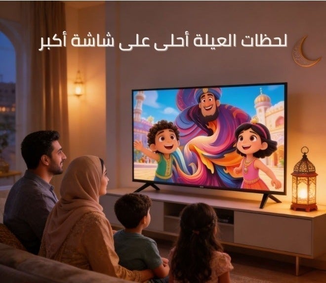 50-Inch Frameless 4K UHD Smart Android TV – Built-in Digital Receiver, WiFi, 3 HDMI, 2 USB, AV Input, Headphone Output
