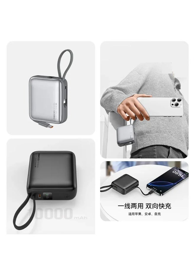 Recci Energy Block Power Bank 20000 mAh 22.5W With USB-C & Lightning Cable RPB-P63