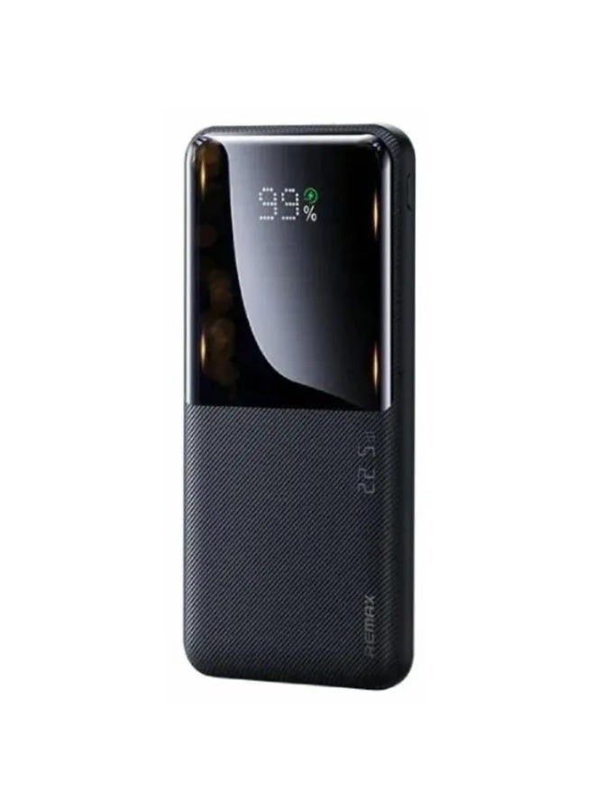 REMAX Portable Power Bank RPP-622 10000mAh 20W/22.5W PD+QC Fast Charging - Black