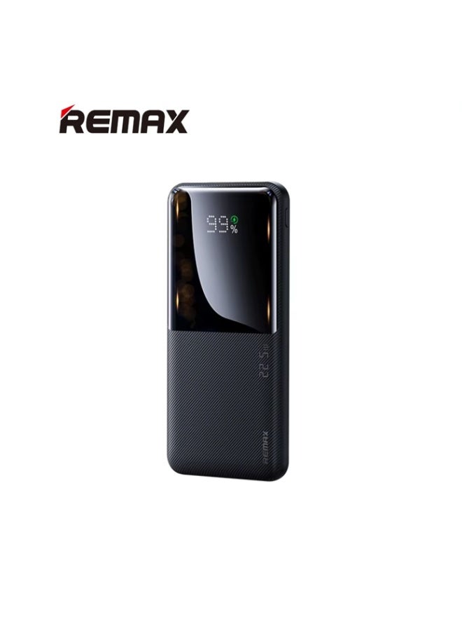 REMAX Portable Power Bank RPP-622 10000mAh 20W/22.5W PD+QC Fast Charging - Black