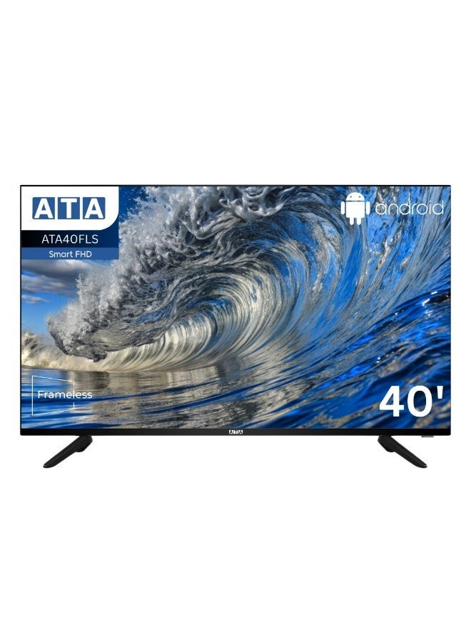 Frameless Smart FHD TV Screen 40 inch