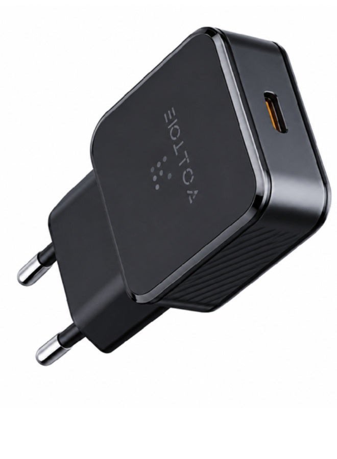 Voltme Revo 20 Lite Ultrathin PD Fast Charger 20W-Black