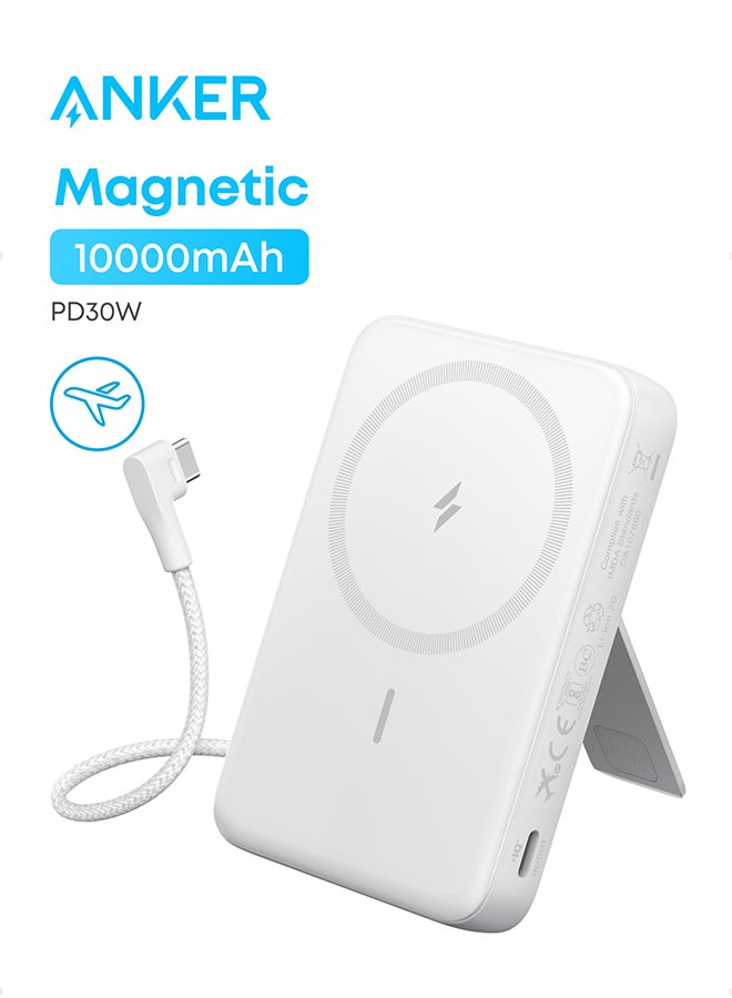 White+Built-in USB-C Cable