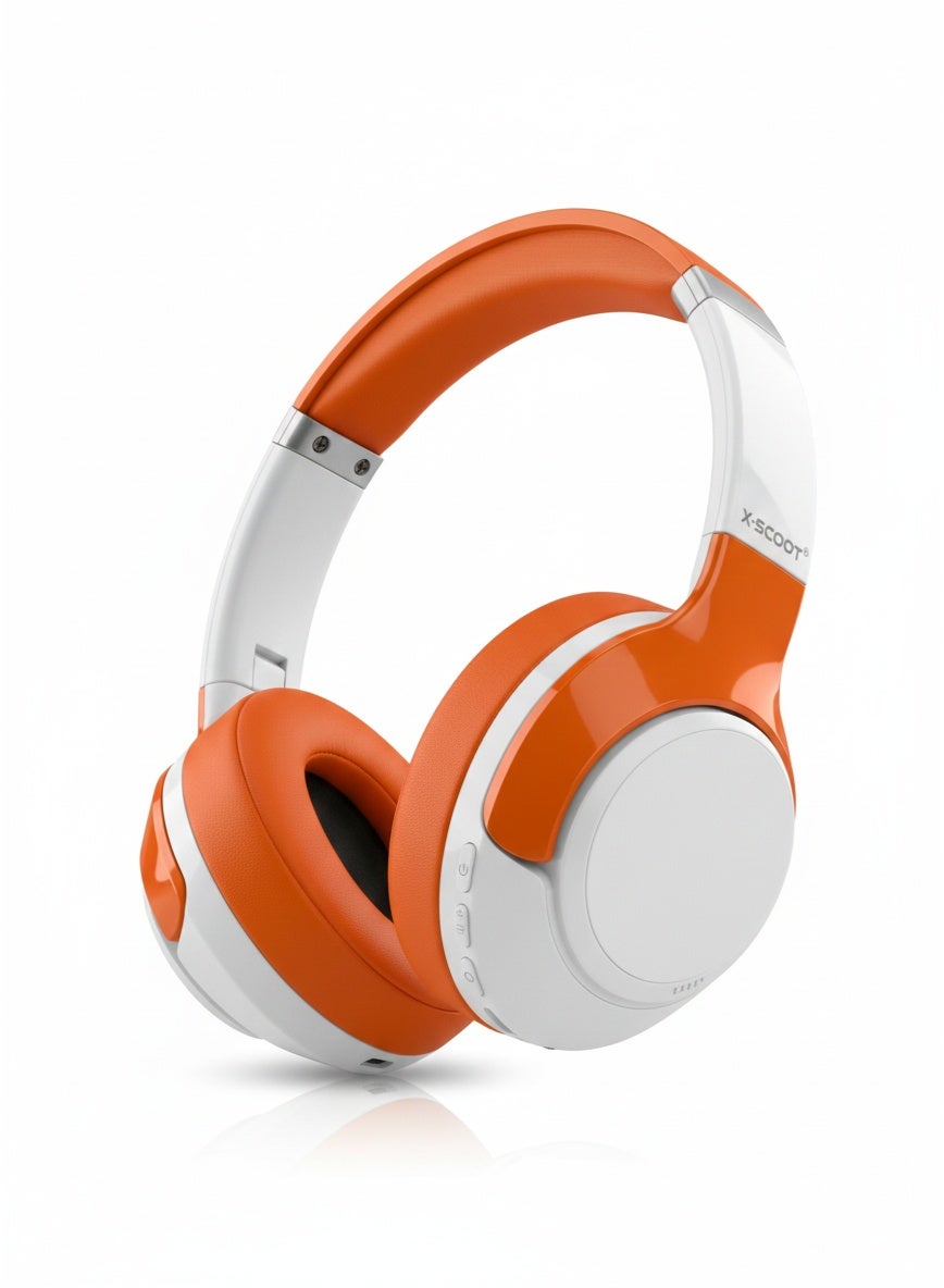 orange and white